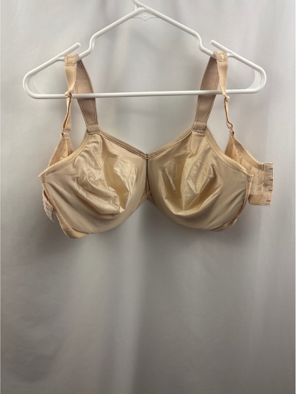 Wacoal Bra Size 40DDD Awareness Seamless Solid Beige Underwire 85567 Lace Detail - Picture 5 of 7